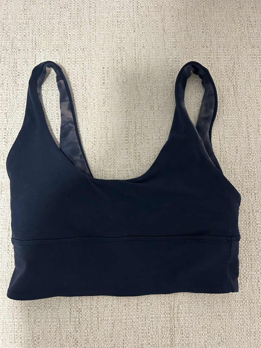 Women’s Black Scoop Neck Bralette - Comfortable Everyday Support